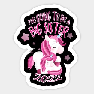 Promoted to Big Sister 2022 Sticker